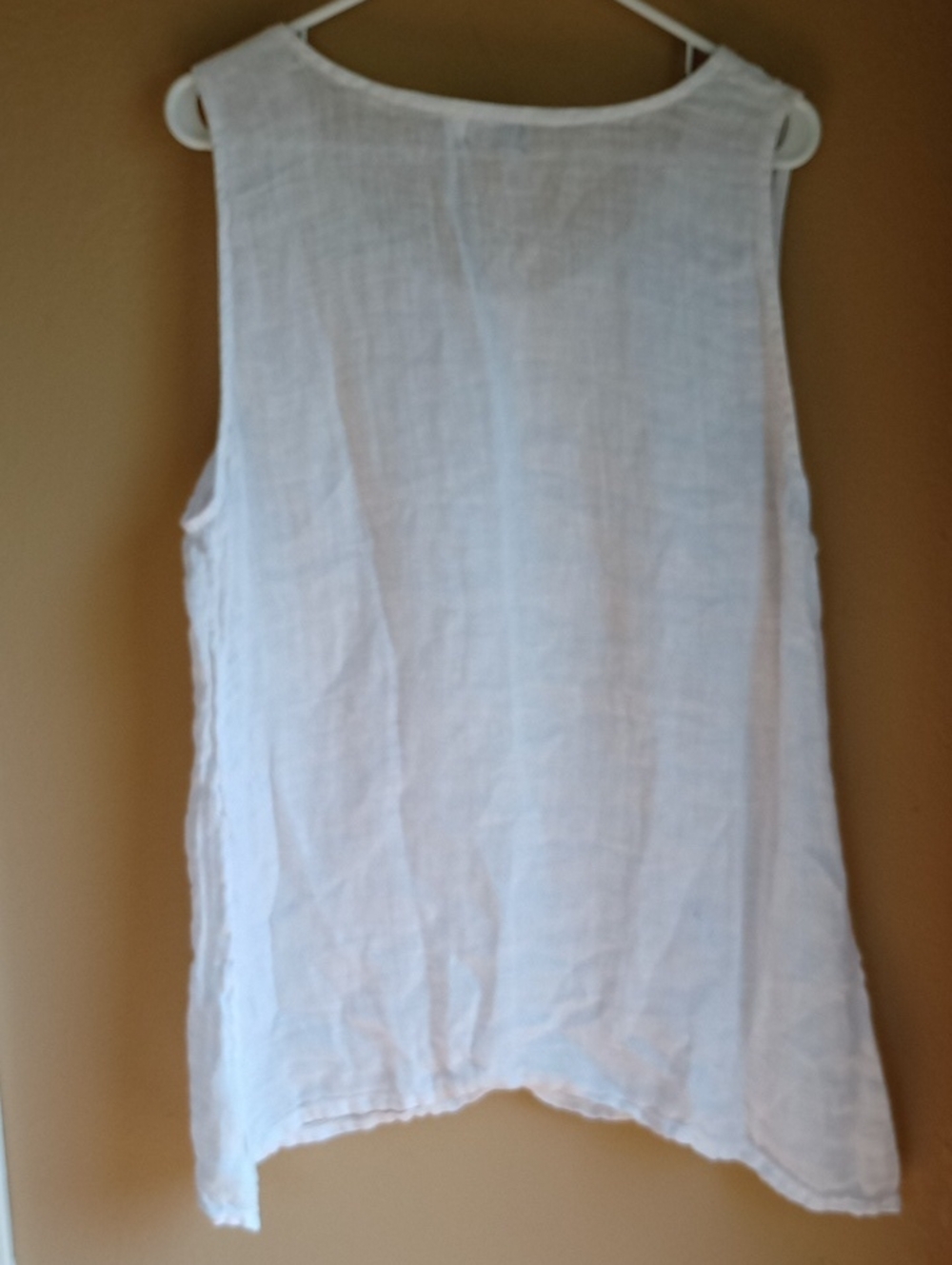Fenini Gossy Breathable Long Line Laggenlook Tank Top Size XL - Picture 6 of 8